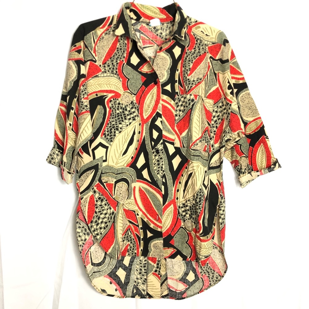 Ardmore printed polo shirt unisex.
